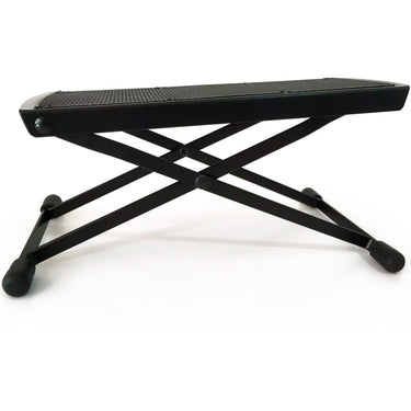 Banco Strukture Scfs Para Pie De Guitarrista Ajustable Negro